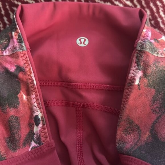Lululemon Leggings Red Size 6 - Picture 5 of 11